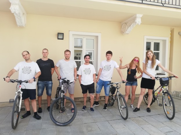 Do práce na bicykli 2018 - VIPTel tím